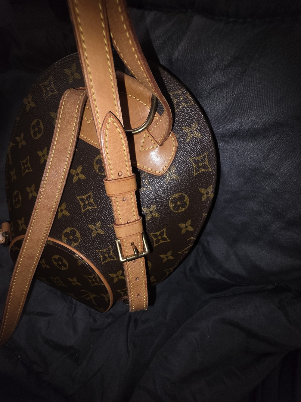 Louis Vuitton Monogram Backpack Crossbody - Brown/Tan - Picture 13 of 14